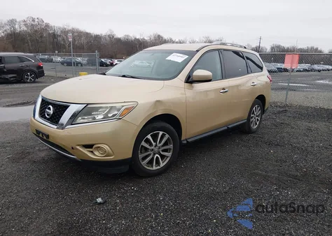 2013 Nissan Pathfinder Sv из США, поврежденный, VIN 5N1AR2MN5DC639132